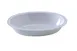Yanco NS-048W - 48 oz Oval Melamine Bowl, 10-3/4" L x 7-3/4" W x 2-1/2" H, White, NSF - Dozen 1 image
