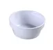 Yanco NS-502W Plastic Ramekin, 2-1/2 Oz, 2-7/8" Dia x 1-1/4" H, White Melamine - Dozen 1 image