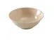 Yanco NS-5095T - 11" Dia x 3-3/4" H, 2 Qt (87 oz) Round Melamine Bowl, Tan, NSF - Dozen 1 image