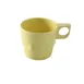 Yanco NS-9011Y - 8 Oz Yellow Melamine Cup, 3" Dia x 2-3/4" H, Dishwasher Safe, NSF - Dozen 1 image