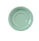 Yanco NS-9012G - 5.5" Round Melamine Saucer, Green, Dishwasher Safe, NSF - Dozen 1 image