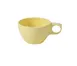 Yanco NS-9015Y Nessico Ovide 7 Oz Yellow Melamine Cup, 3-3/4" Dia x 2-1/4" H, Safe - Dozen 1 image