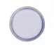 Yanco OC-107 Ocean Plate – 7" Dia x 3/4" H, Coupe Rim, White Porcelain Blue Dishwasher - Dozen 1 image
