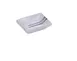 Yanco OC-5103 Sauce Dish, 1 Oz Porcelain, White/Blue, 3" L x 2-1/4" W, Dishwasher Safe - Dozen 1 image