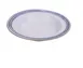 Yanco OC-711 Ocean Pasta Bowl, 11" , 16 Oz, White Porcelain Blue Glazed, Dishwasher Safe - Dozen 1 image