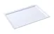 Yanco OK-7020 Osaka Display Plate - 20" L x 14" W Rectangular White Melamine Plate, Dishwasher Safe 1 image