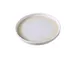 Yanco OP-106 - 6 1/2" x 3/4" Round Melamine Plate, Two‑Tone White/Brown Matte - Dozen 1 image