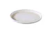 Yanco OP-208 - Melamine Platter, 8 1/8"W x5 3/4"D x3/4"H, White/Brown, Dishwasher Safe - Dozen 1 image