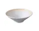 Yanco OP-407 - 32 oz (1 Qt) Melamine Bowl 7 3/4" Dia x 2 1/2" H White/Brown Safe - Dozen 1 image
