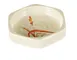 Yanco OR-3001 Hexagon Sauce Dish, 3.5 oz (0.25 Qt) 4-1/8" Dia, Dishwasher-Safe Melamine - Dozen 1 image