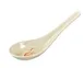 Yanco OR-7001 Orchis Soup Spoon, 5-1/2" Length, Melamine, Dishwasher Safe - Dozen 1 image