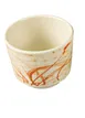 Yanco OR-9302 Orchis Melamine Tea Cup, 8 oz, 3-1/2" Dia x 2-1/2" H, Round, Dishwasher Safe - Dozen 1 image