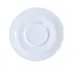 Yanco PA-002 Paris Saucer, 5.5" Round Porcelain, Super White, Dishwasher & Microwave Safe - Dozen 1 image