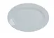 Yanco PA-211 Platter, 11-3/4" L x 8-1/2" W Oval Porcelain White, Dishwasher/Oven/MW Safe - Dozen 1 image