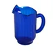 Yanco PC-060B Plastic Pitcher, 60 oz, Blue Color, Three Spouts, Handle 1 image