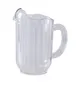 Yanco PC-060C Plastic Pitcher, 60 oz Clear, Three Spouts, Built‑In Handle, Plastic Construction 1 image
