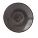 Yanco PK-002 Grey Porcelain Saucer, 5-3/4" Dia x 3/4" H, Dishwasher/Oven/Microwave Safe - Dozen 1 image