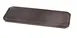 Yanco PK-515 Plate, Rectangular 15-1/4" W x 6" D x 3/4" H, Grey Porcelain with Rolled Edge - Dozen 1 image