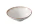 Yanco PR-508 Porto Bowl – 38 oz (8 3/4" Dia × 3" H) White/Brown China, Dishwasher Safe - Dozen 1 image