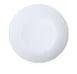 Yanco PS-10-C 10" Round Coupe Rim Porcelain Plate, White, Dishwasher Oven Microwave Safe - Dozen 1 image