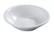 Yanco PS-11 Piscataway Fruit Bowl, 4" Diameter, 5 oz, Round White Porcelain, Safe - Dozen 1 image