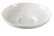 Yanco PS-1122 Piscataway 12" White Porcelain Salad Bowl, 48 Oz (1.5 Qt) Dishwasher Safe - Dozen 1 image