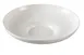 Yanco PS-1130 - 13" White Porcelain Round Salad Bowl, 60 Oz, Dishwasher Safe - Dozen 1 image