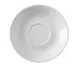 Yanco PS-2 - Saucer, 5-5/8" Diameter Porcelain White, Dishwasher Oven Microwave Safe - Dozen 1 image