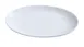 Yanco PS-8-CP - Oval Platter, 8" x 5-1/2", White Coupe Rim, Dishwasher & Microwave Safe - Dozen 1 image
