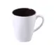 Yanco PT-9110 - 10 oz Pine Tree Mug, 3-1/4" Dia x 4" H, Brown/Beige Outside Melamine - Dozen 1 image