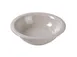 Yanco RE-10 Grapefruit Bowl, 13 Oz, 6‑3/8" Dia x 1‑3/4" H, Round Ceramic, White - Dozen 1 image