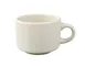 Yanco RE-23 Ceramic 7 Oz Cup, 3-1/4" x 2-1/4" H, White, Dishwasher & Microwave Safe - Dozen 1 image