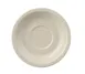 Yanco RE-57 Saucer, 6-7/8" Round Ceramic White Rolled Edge Dishwasher Oven Microwave Safe - Dozen 1 image