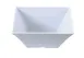 Yanco RM-4107 – Square White Melamine Bowl, 2 Qt (64 Oz) 7.5" L x 7.5" W x 3.5" H - Dozen 1 image
