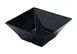Yanco RM-4112BK - 8 Qt Square Plastic Bowl, 12" L x 12" W x 5" H, Black Melamine, Dishwasher Safe 1 image