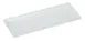 Yanco RM-4308 Rome Rectangular Plate, 9-1/4" L x 3-1/2" W, White Melamine, Dishwasher Safe - Dozen 1 image