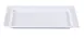 Yanco RM-4312 Rome Plate, 12" x 8½" Rectangular Melamine Platter, White, Dishwasher Safe - Dozen 1 image