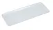Yanco RM-4408 Rectangular Rome Plate, 15-1/2" X 6" White Melamine, Dishwasher Safe - Dozen 1 image