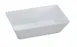 Yanco RM-618 Rectangular Deep Plate, 17-3/4" L x 11-3/4" W x 2-1/2" H, White Melamine, 16‑19" Size 1 image