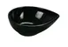 Yanco RM-708BK - 26 Oz Black Oval Melamine Bowl, 8" x 6" x 2-3/4", Dishwasher Safe - Dozen 1 image