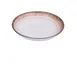 Yanco RO-2609 - 9" Round White Brown Porcelain Bowl, 30 oz, Dishwasher/Oven/Microwave Safe - Dozen 1 image