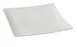 Yanco SH-108 - Square Bone White Porcelain Plate 8-1/4" x 8-1/4" Dishwasher/Microwave Safe - Dozen 1 image