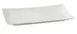 Yanco SH-211 Shanghai Plate, 11-1/4" x 5-1/2" Porcelain White, Dishwasher & Microwave Safe - Dozen 1 image