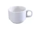 Yanco SI-001 Porcelain Cup, 7 Oz, 3-3/8"×2-1/2" H, White, Dishwasher Oven & Microwave Safe - Dozen 1 image