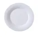 Yanco SI-110 Round White Porcelain Plate, 10-1/2" Dia x 1" H, Dishwasher & Microwave Safe - Dozen 1 image