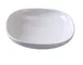 Yanco SI-408 Square White Porcelain 24 Oz Bowl, 8" x 8" x 1-3/4" Oven & Microwave Safe - Dozen 1 image