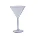 Yanco SM-10-MT Martini Glass, 10 Oz Clear SAN Plastic, 14-3/4" Diameter x 7-1/2" Height, - Dozen 1 image