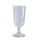 Yanco SM-12-G Goblet, 12‑Oz Clear SAN Plastic Barware, 3" Diameter x 7" Height - Dozen 1 image