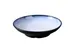 Yanco SN-308 - 25 oz Salad Bowl, 8 3/4" × 2", White/Black Melamine, Dishwasher‑Safe - Dozen 1 image