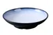 Yanco SN-311 Pasta Bowl, 55 oz (1 qt), 11"×2½" White/Black Melamine, Dishwasher‑Safe - Dozen 1 image